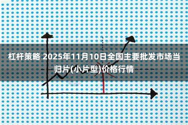 杠杆策略 2025年11月10日全国主要批发市场当归片(小片型)价格行情